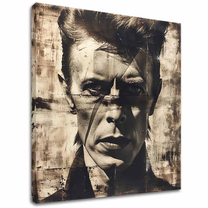 Slika Davida Bowieja na platnu - Žestoki pogled - slika 2