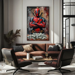 Slika DEADPOOL : Novac i kaos | dovršeno rukom umjetnika - slika 4