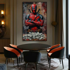 Slika DEADPOOL : Novac i kaos | dovršeno rukom umjetnika