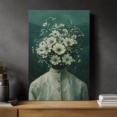 Slika FLOWER HEAD | Talijansko platno