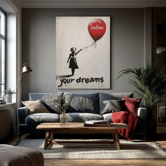 Slika FOLLOW YOUR DREAMS | Talijansko platno