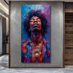 Slika JIMI HENDRIX - Eksplozija harmonije | dovršeno rukom umjetnika