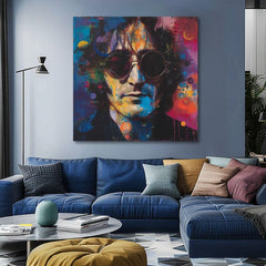 Slika JOHN LENNON - Šarene ideje | dovršeno rukom umjetnika