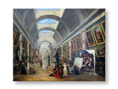 Slika na platnu Hubert Robert - Projekt Grande Galerie du Louvre - slika 4