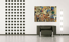 Slika na platnu KARNEVAL HARLEQUINA - Joan Miro