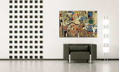 Slika na platnu KARNEVAL HARLEQUINA - Joan Miro - slika 2