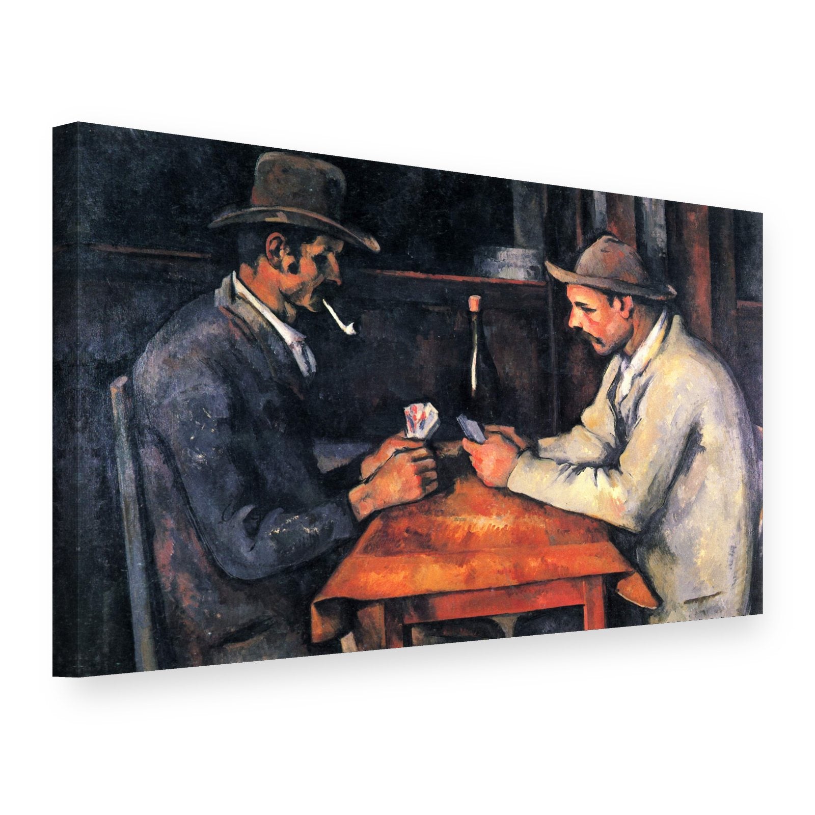 Slika na platnu Kartaši – Paul Cézanne, 3D prikaz