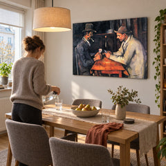 Slika na platnu Kartaši – Paul Cézanne u blagovaonici