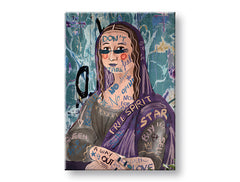 Slika na platnu MONA LISA APSTRAKT 001