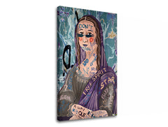 Slika na platnu MONA LISA APSTRAKT 001 - slika 3