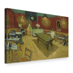 Slika na platnu Noćni kafić – Vincent van Gogh, 3D prikaz