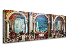 Slika na platnu Paolo Veronese - Krist u Levijevoj kući - slika 3