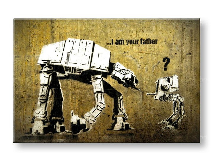 Slika na platnu Street ART - Banksy