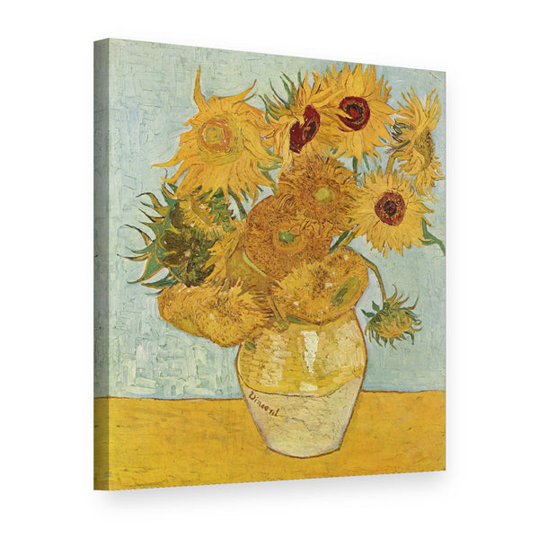 Slika na platnu Vaza s dvanaest suncokreta – Vincent van Gogh