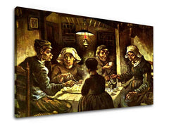 Slika na platnu Vincent van Gogh - Jedači krumpira - slika 3