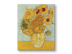 Slika na platnu Vincent van Gogh - Vaza s dvanaest suncokreta - slika 4