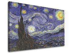 Slika na platnu Vincent van Gogh - Zvjezdana noć - slika 3
