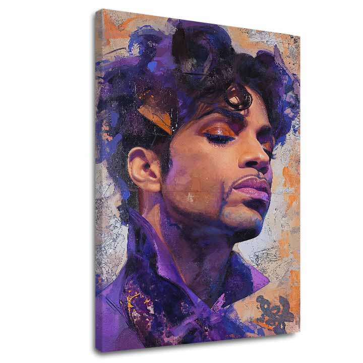 Slika PRINCE - Purple elegán | dovršeno rukom umjetnika - slika 2