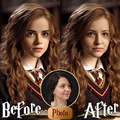 Slika sa fotografije Hermiona Granger - Genijalna učenica | različite dimenzije - slika 2