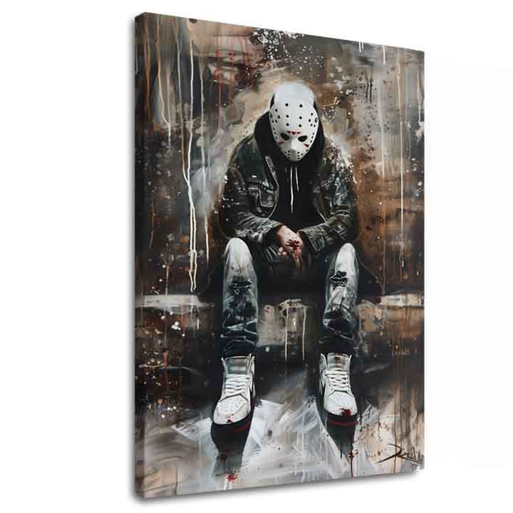 Slika THE SILENT KILLER | dovršeno rukom umjetnika - slika 2