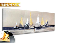 Slike na platnu PREMIUM ART | Jedrilice na moru - slika 2