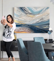 Slike na platnu PREMIUM ART | U oblacima - slika 3