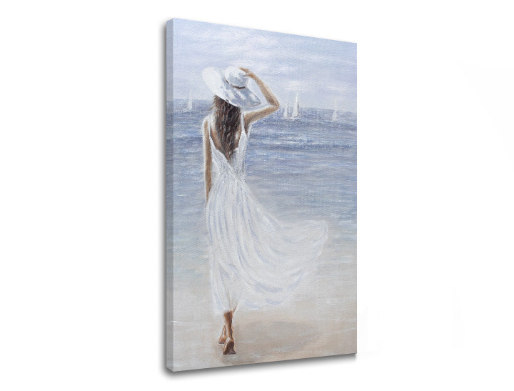 Slike na platnu ŽENA I MORE 1 | dijelna - slika 6