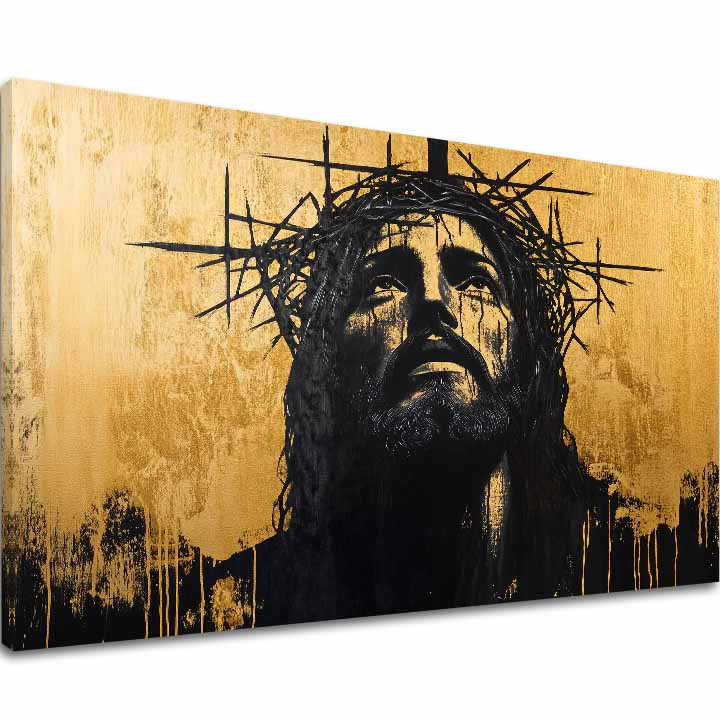 Trpeći Isus | dovršeno rukom umjetnika - slika 2