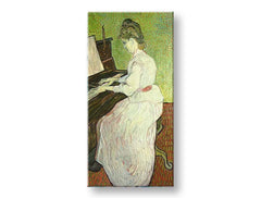 Vincent van Gogh - Marguerite Gachet za klavirom - slika 3
