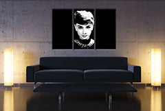 Ručno oslikana POP Art slika Audrey HEPBHURN 3 dijela ah | različite veličine