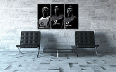 Ručno oslikana POP Art slika Manchester Uniteda, priručnik od 3 dijela | različite veličine