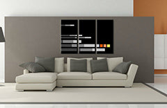 Ručno oslikana POP Art slika NOVA POP Art slika iz 3 dijela np | različite veličine