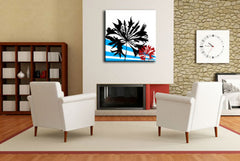 Ručno oslikan POP Art cvijet 1 dio flo3 | različite veličine