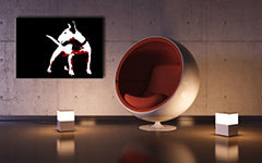 Ručno oslikana POP Art slika Pas pas od 1 komada | različite veličine