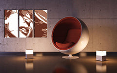 Ručno oslikana POP Art slika Kylie Minogue, 3 dijela | različite veličine