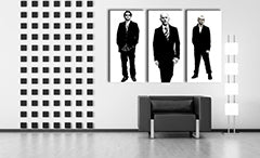 Ručno oslikana POP Art slika REM, 3 dijela rem | različite veličine