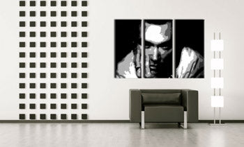 Ručno oslikana POP Art slika Morrisey 3 dijela kuge | različite veličine