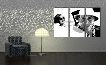 Ručno oslikana POP Art slika Strah i prezir u Las Vegasu, 3 dijela, lv | različite veličine