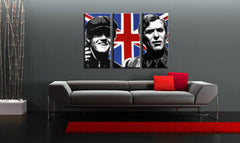 Ručno oslikana POP Art slika Talijanski posao od 3 dijela ij | različite veličine