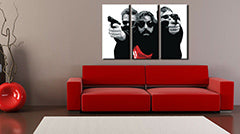 Ručno oslikana POP Art slika Svetac iz Bondocka, 3 žlice | različite veličine