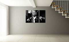 Ručno oslikana POP Art slikarska brava od 3 dijela | različite veličine