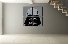 Ručno oslikana POP Art slika STAR WARS 4 dijela sw | različite veličine