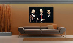 Ručno oslikana POP Art slika Goodfellas 3 dijela bez ljepotana