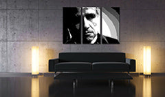 Ručno oslikana POP Art slika Marlona Branda iz 3 dijela, mb | različite veličine