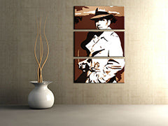 Ručno oslikana POP Art slika BOGARD bog u 3 dijela | različite veličine