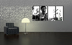 Ručno oslikana POP Art slika AL PACINO, 4 dijela, al25 | različite veličine