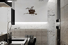 Zidni sat Cup Clock NH015