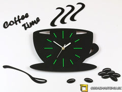 Zidni sat Green Satin Cup NH039