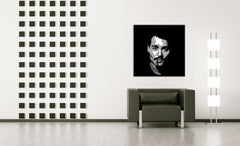 Ručno oslikana POP Art slika Johnny Depp1 dio jd2