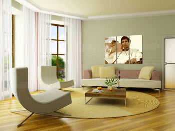 Ručno oslikana POP Art slika AL PACINO 3 dijela al34 | različite veličine